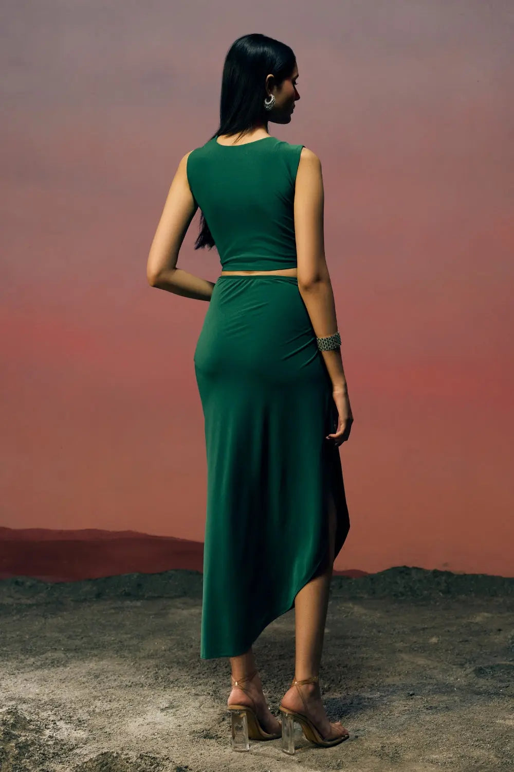 The Nerina Skirt Ivoryrose.in