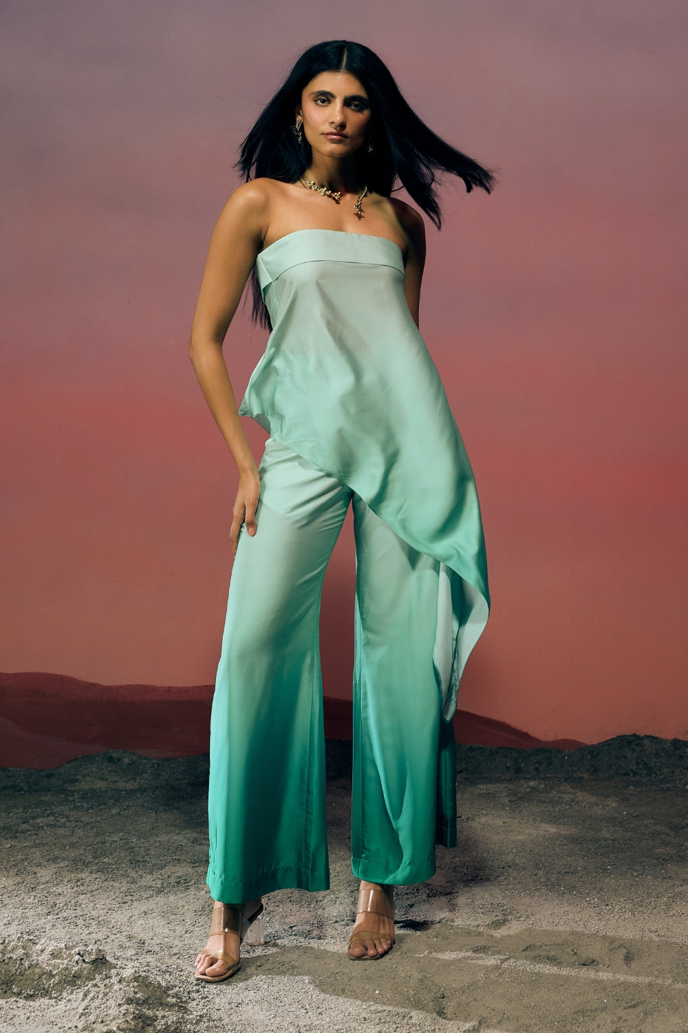 The Verdant Cascade Top