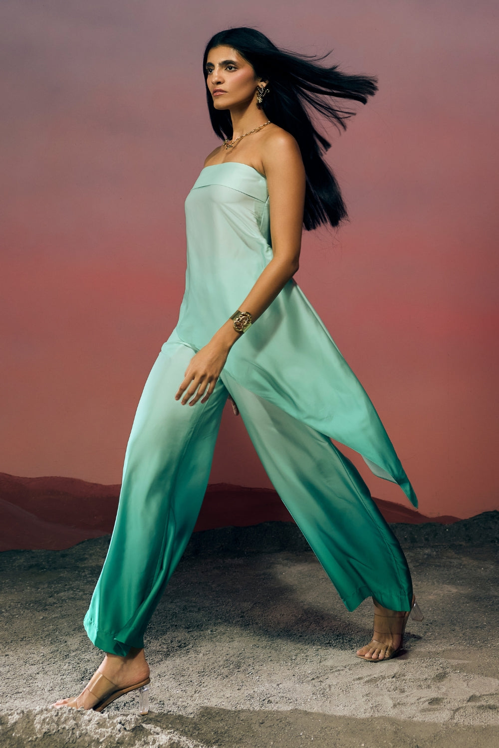 The Verdant Cascade Top