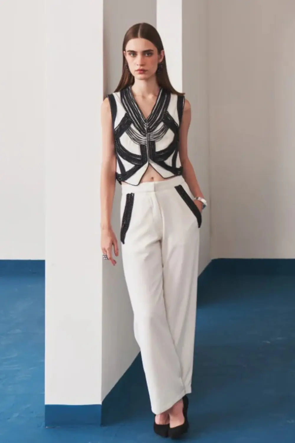 Monochrome Matrix Set Ivory Rose