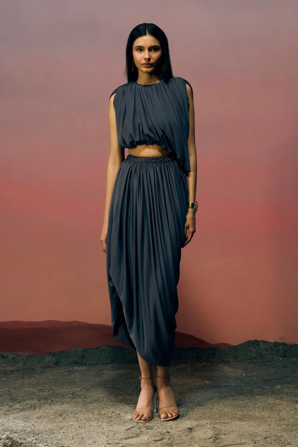 The Aveline Dress Ivoryrose.in