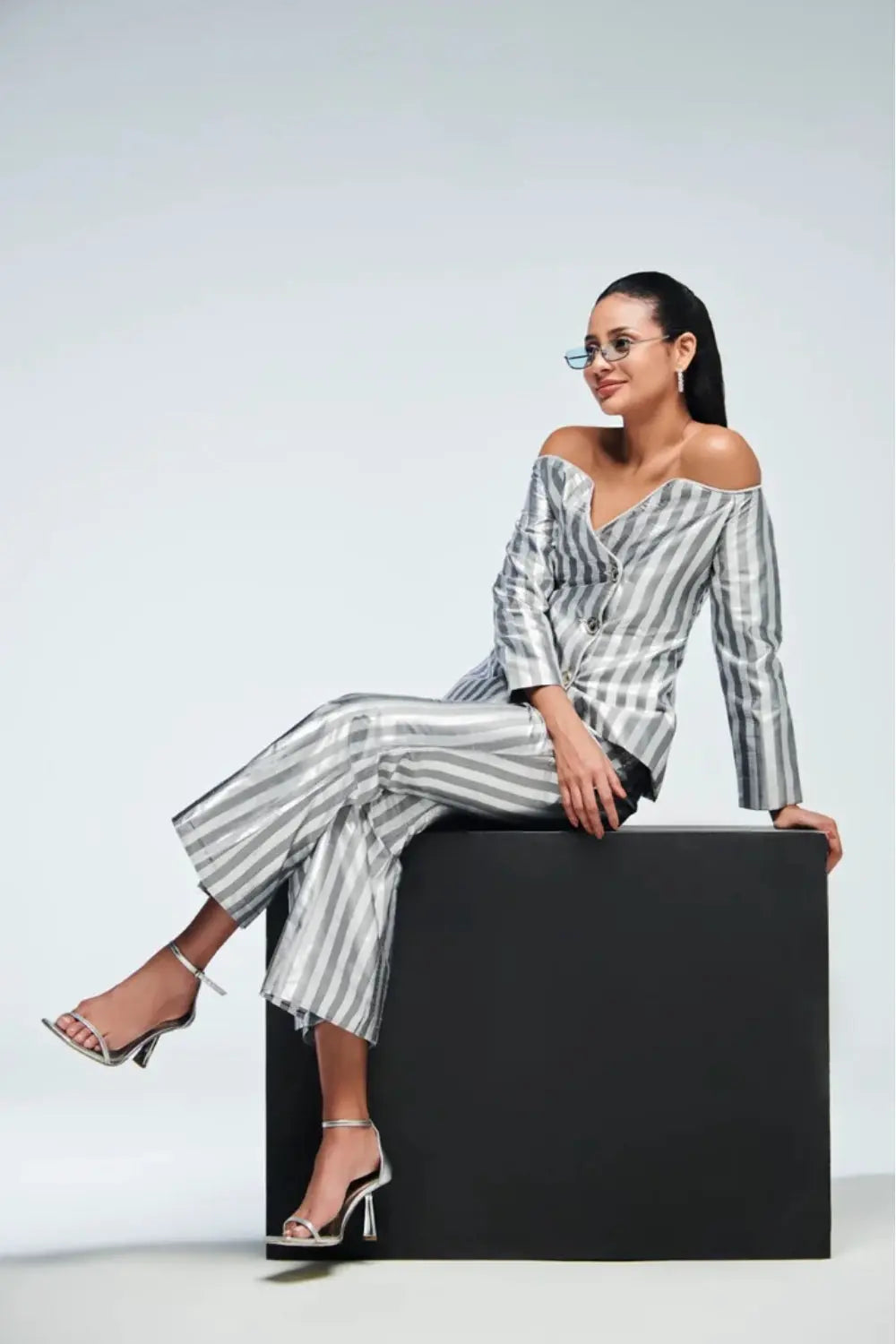 Berlin Edge Power Suit Ivory Rose