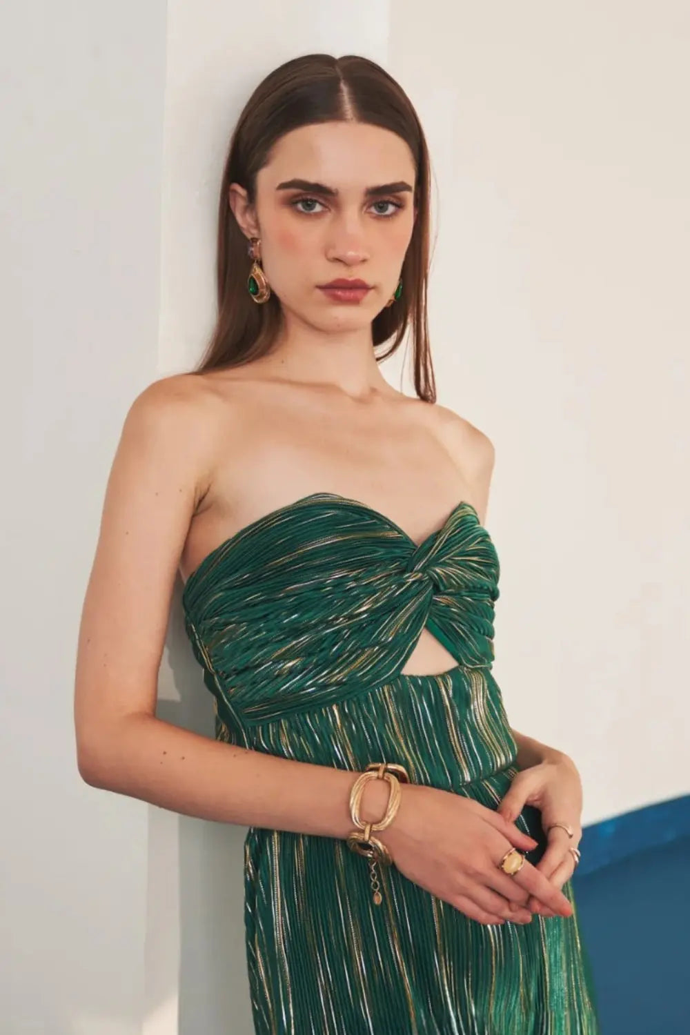 Emerald Eclipse Ivory Rose