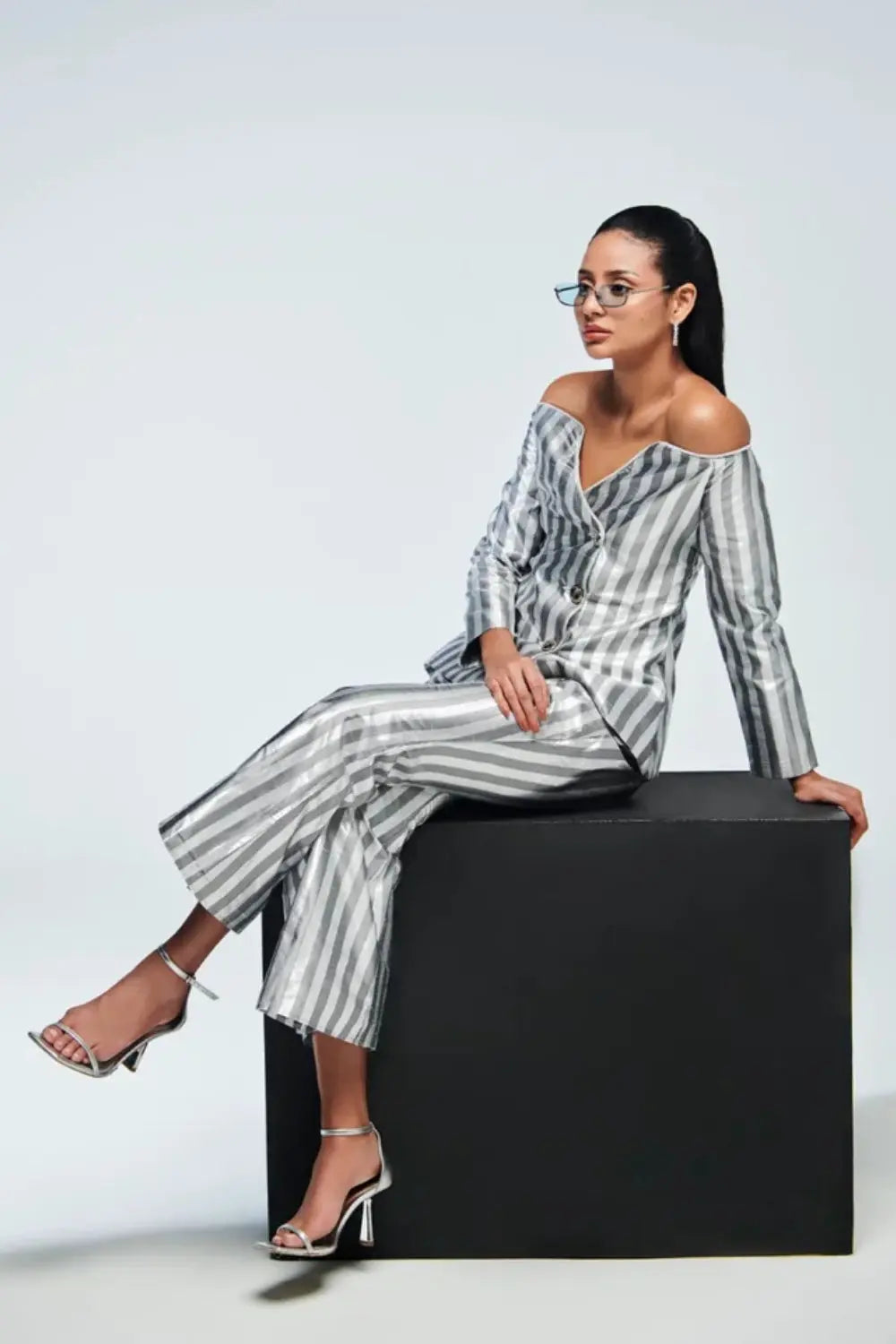 Berlin Edge Power Suit Ivory Rose