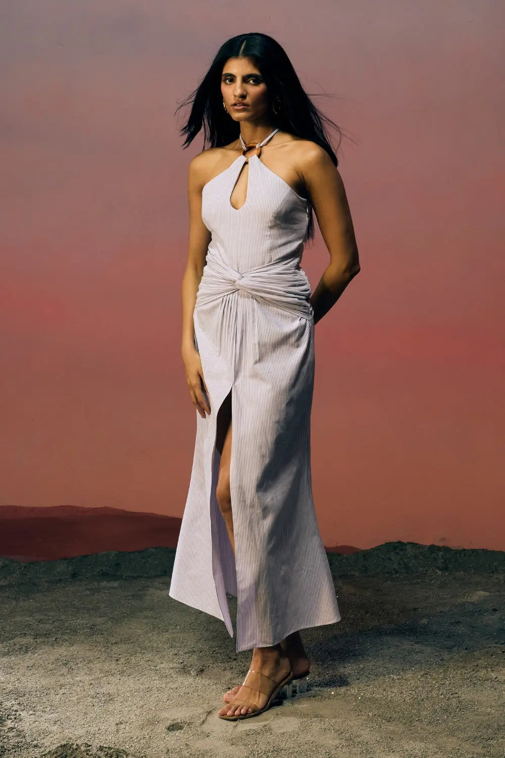 The Seabreeze Dress Ivoryrose.in