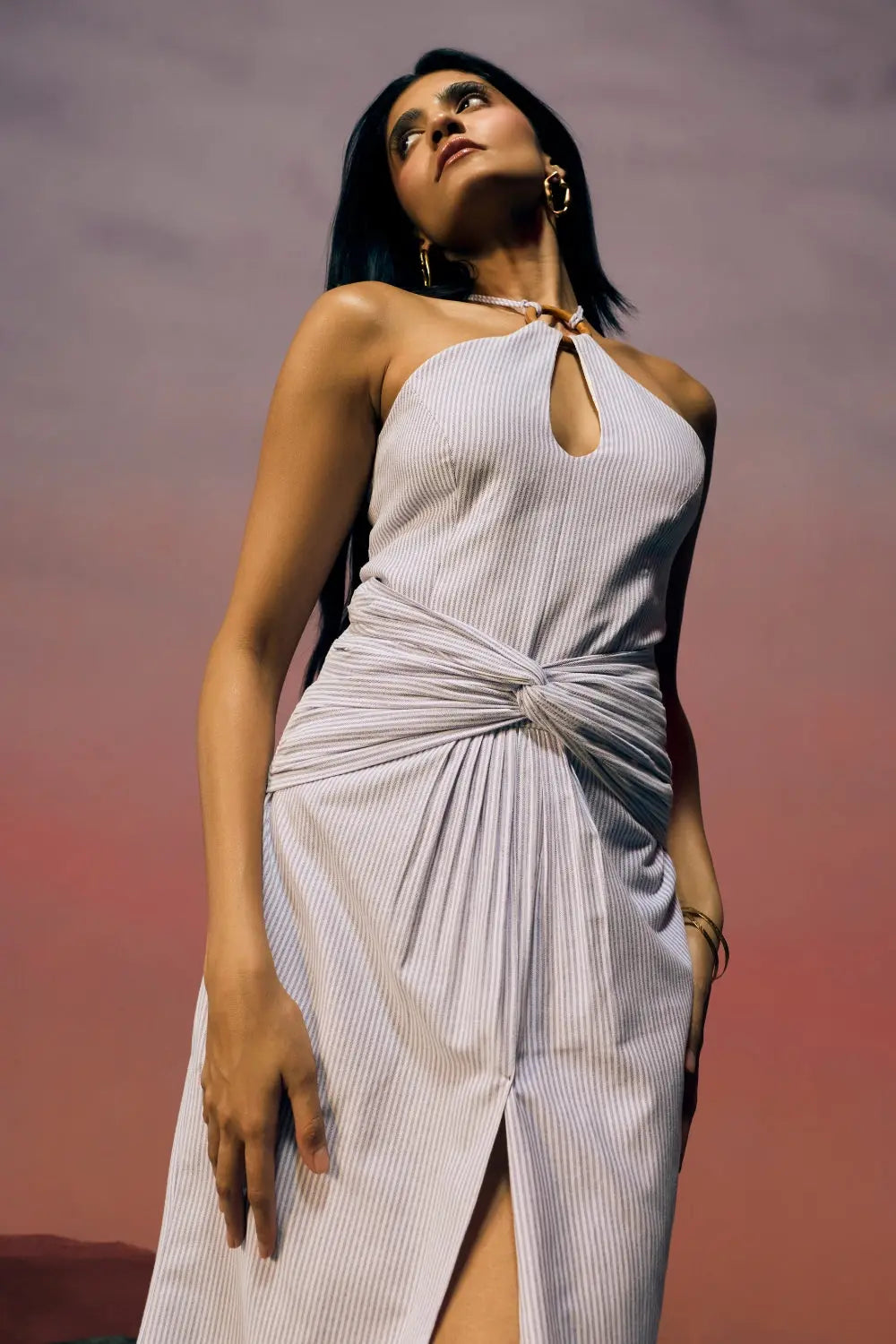 The Seabreeze Dress Ivoryrose.in