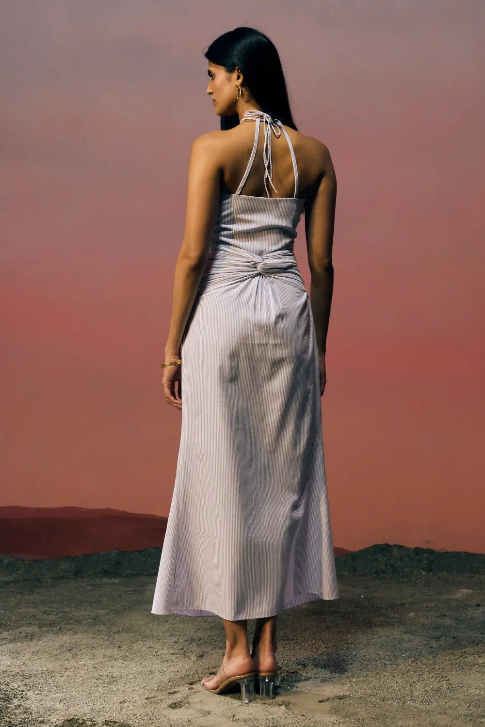 The Seabreeze Dress Ivoryrose.in