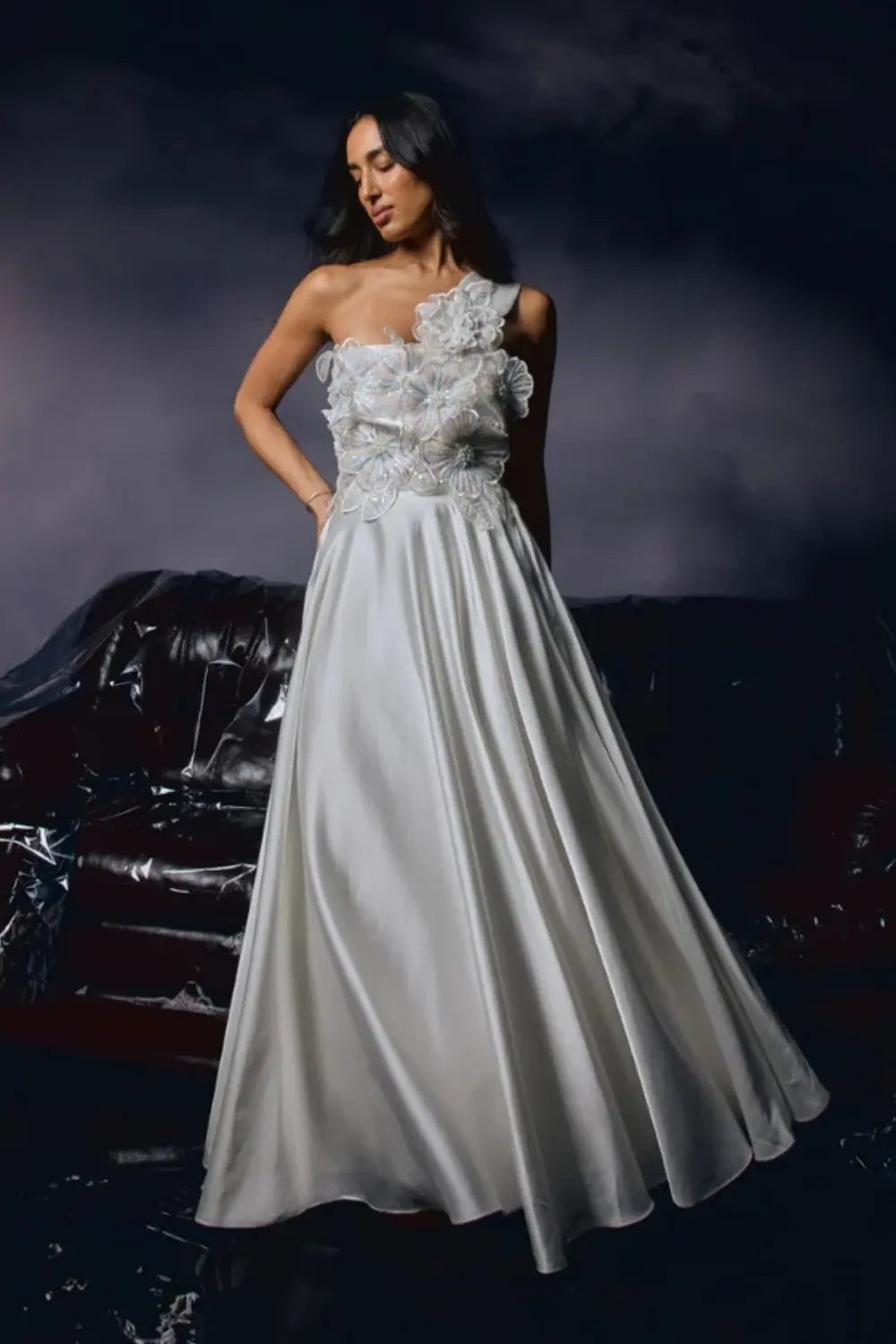 Ivory Blossom Skirt Ivory Rose