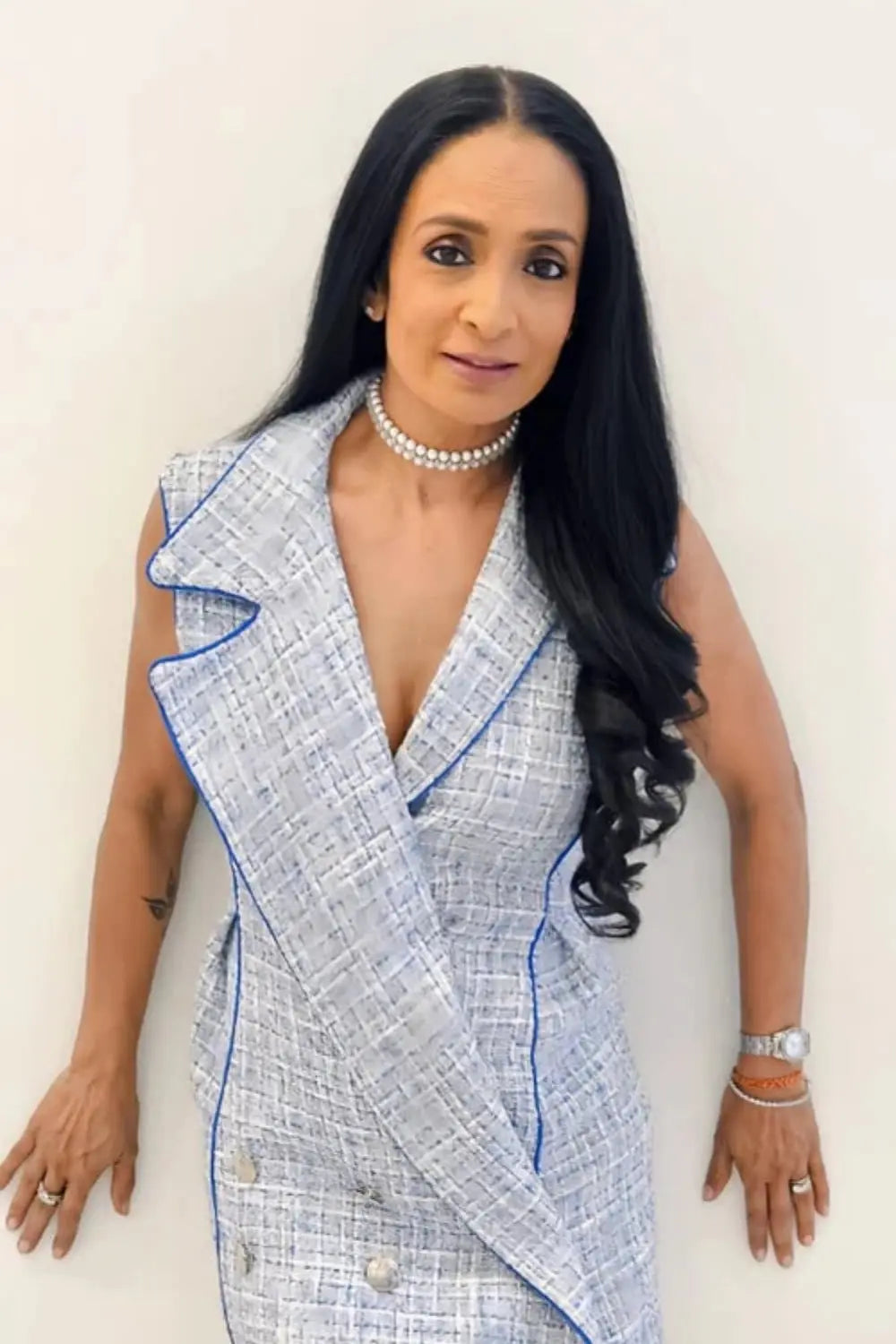 Suchitra Pillai In Our Azure Ascent Ivory Rose