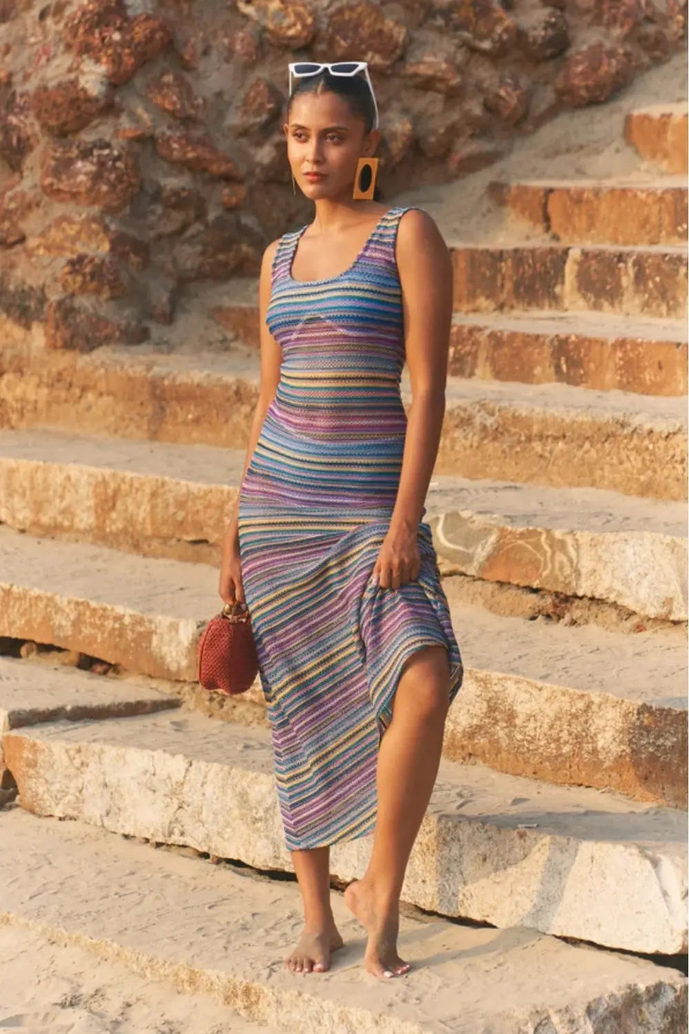 Sunset Mirage Ivory Rose
