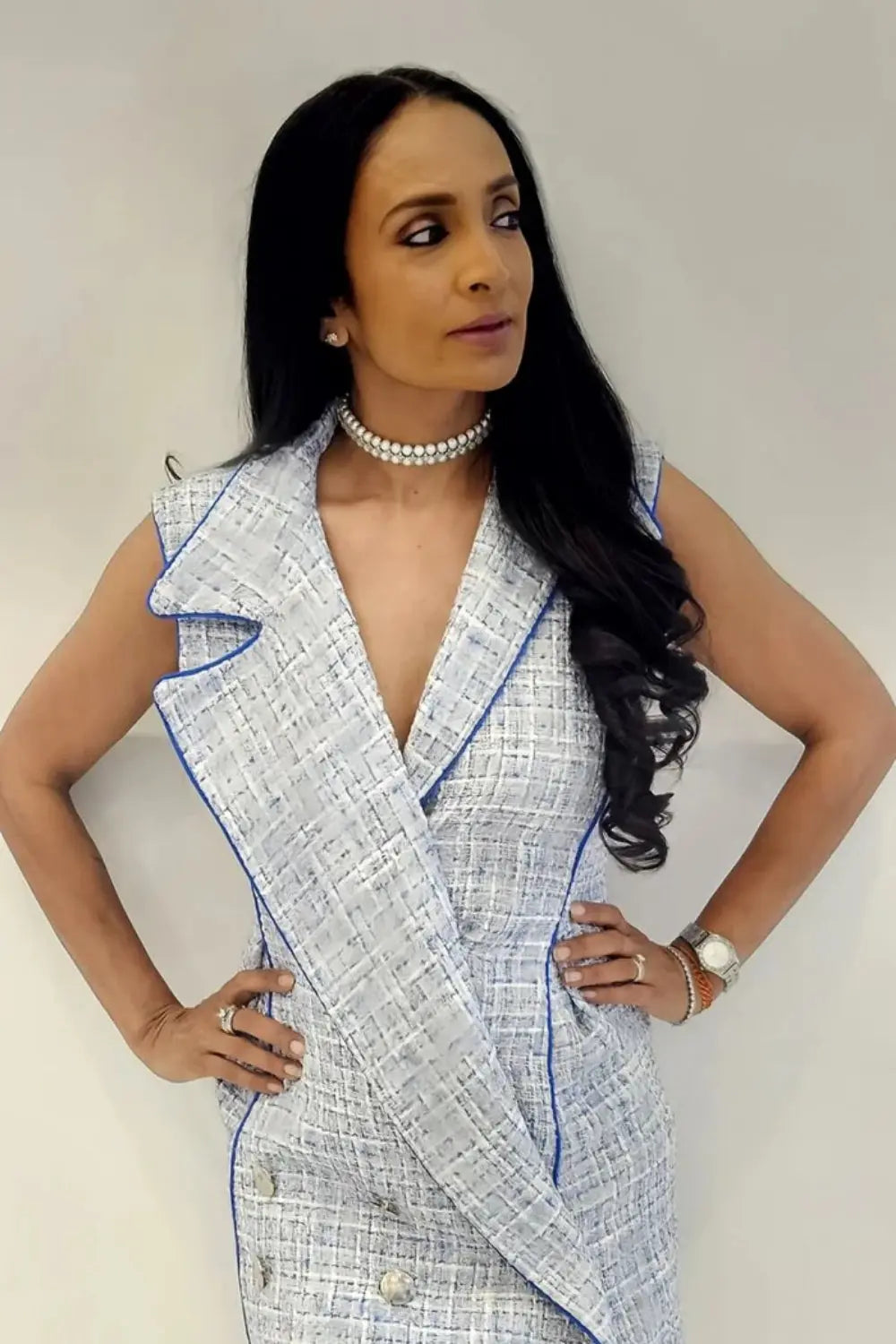 Suchitra Pillai In Our Azure Ascent Ivory Rose