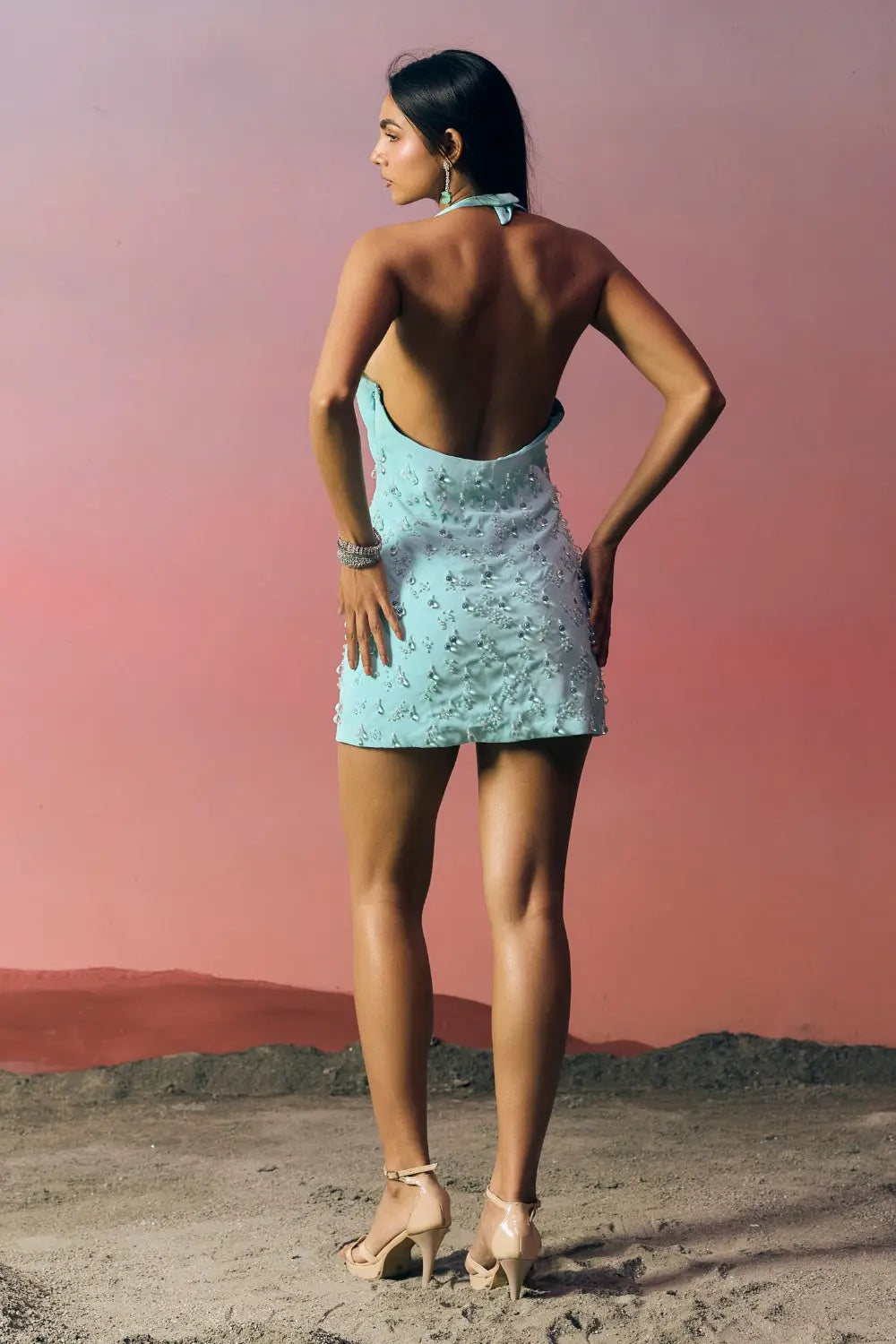The Azura Dress Ivoryrose.in