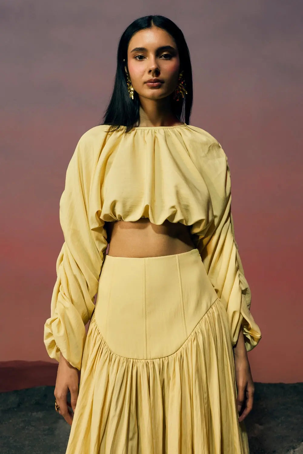 The Sunlit Drift Set Ivoryrose.in