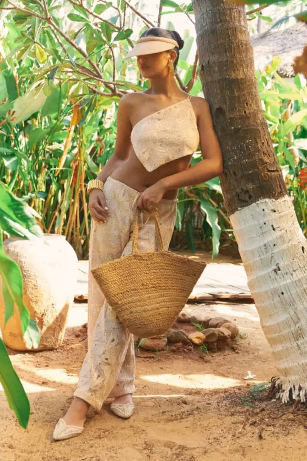 Nomad Net Set Ivory Rose
