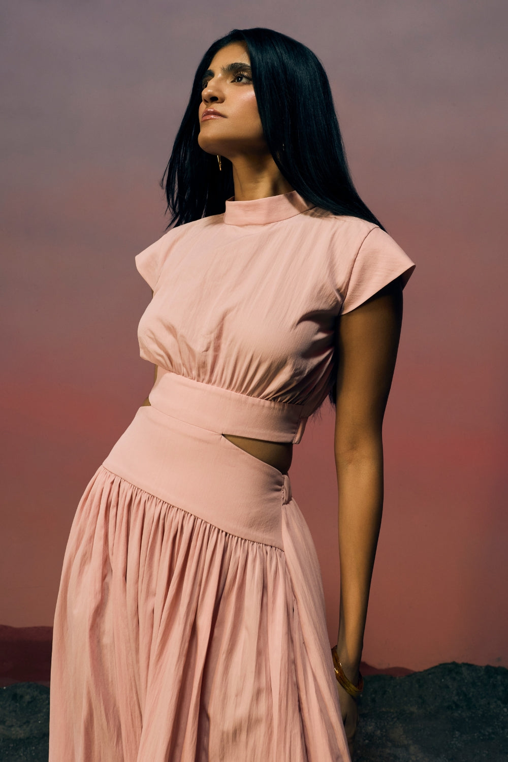 The Blush Meridian Dress