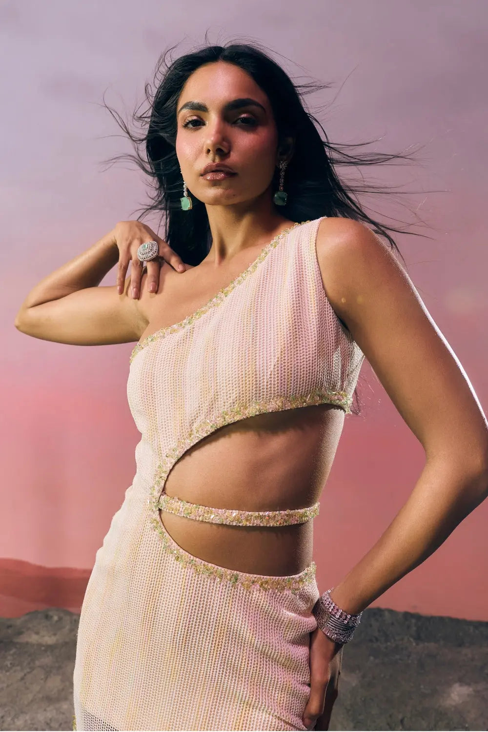 The Liora Dress Ivoryrose.in