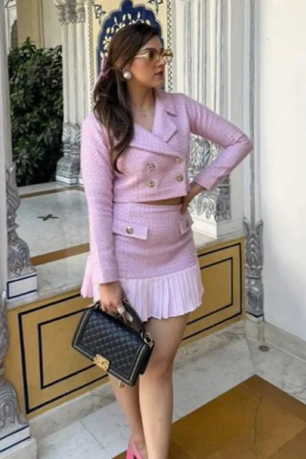 Mehreen Pirzadaa In Our Blush Reverie Ivory Rose