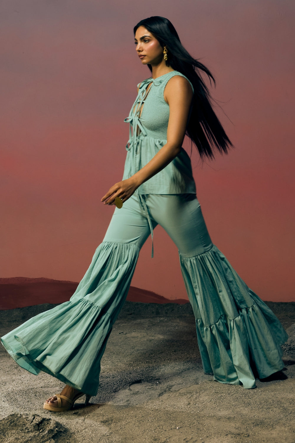 The Seafoam Drift Top