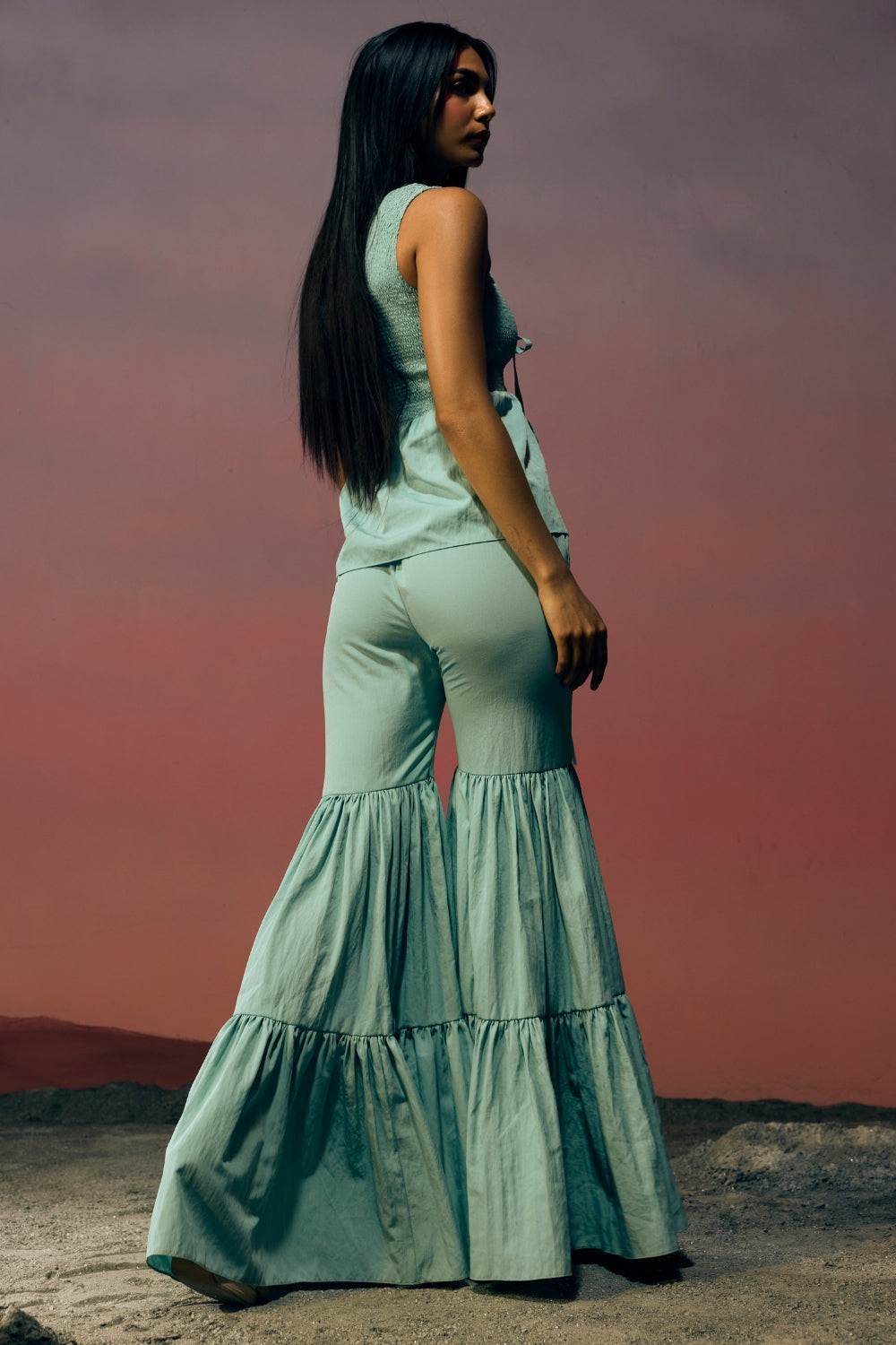 The Seafoam Drift Top