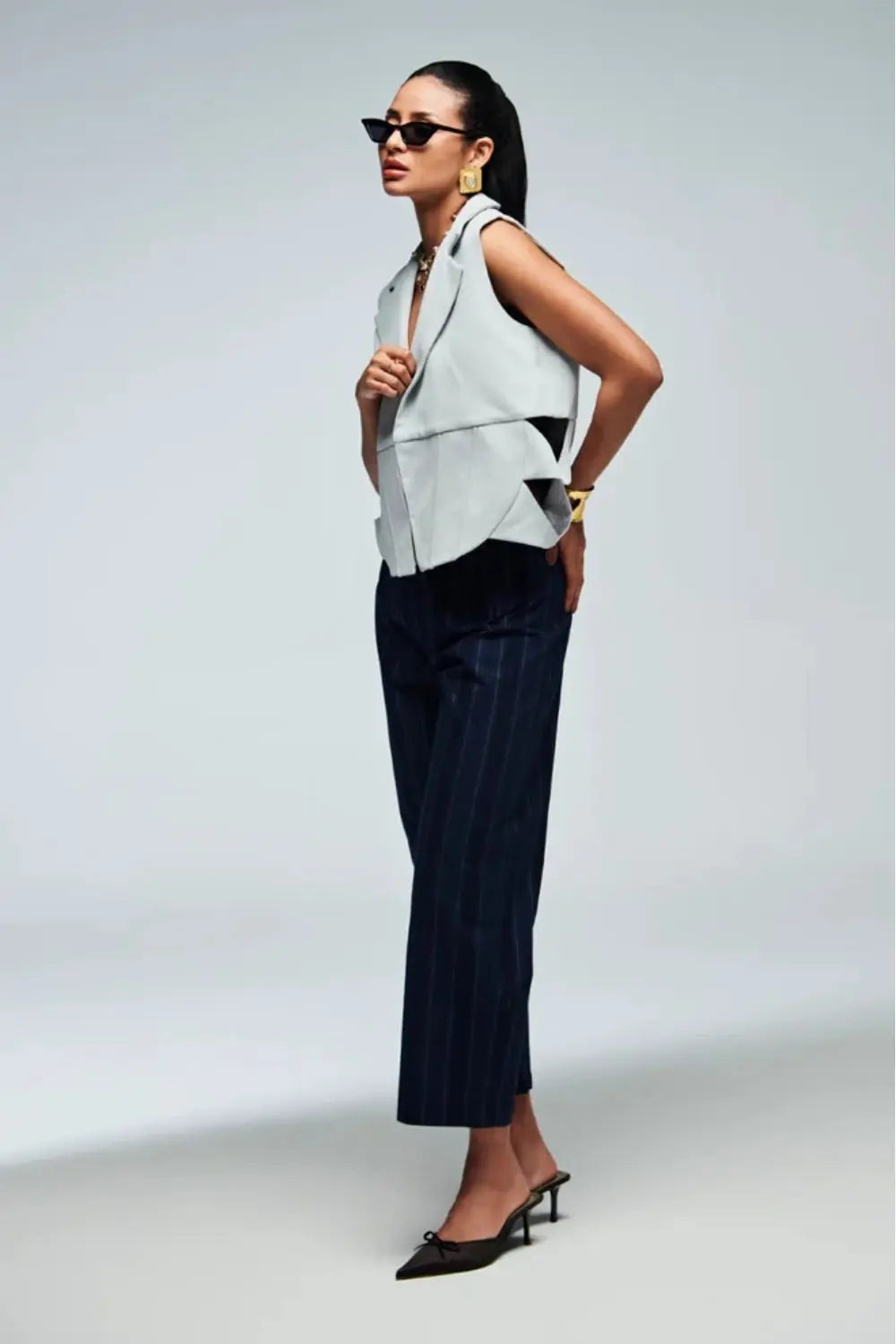 Cobalt Cool Pant Ivory Rose