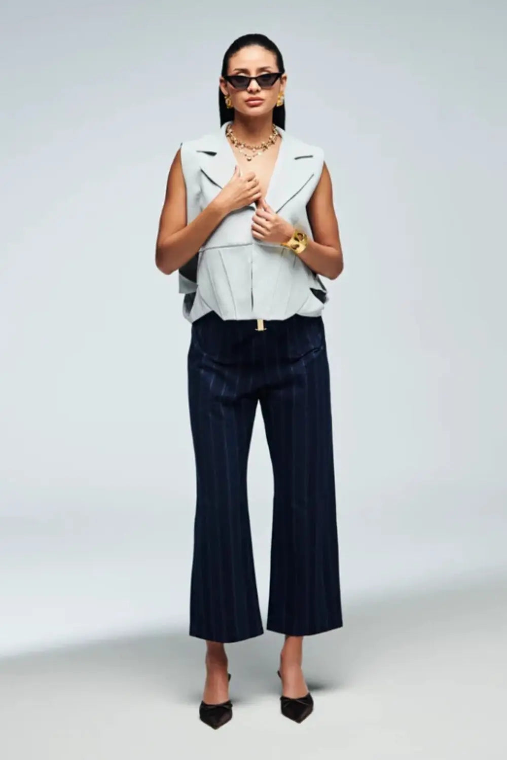 Cobalt Cool Pant Ivory Rose