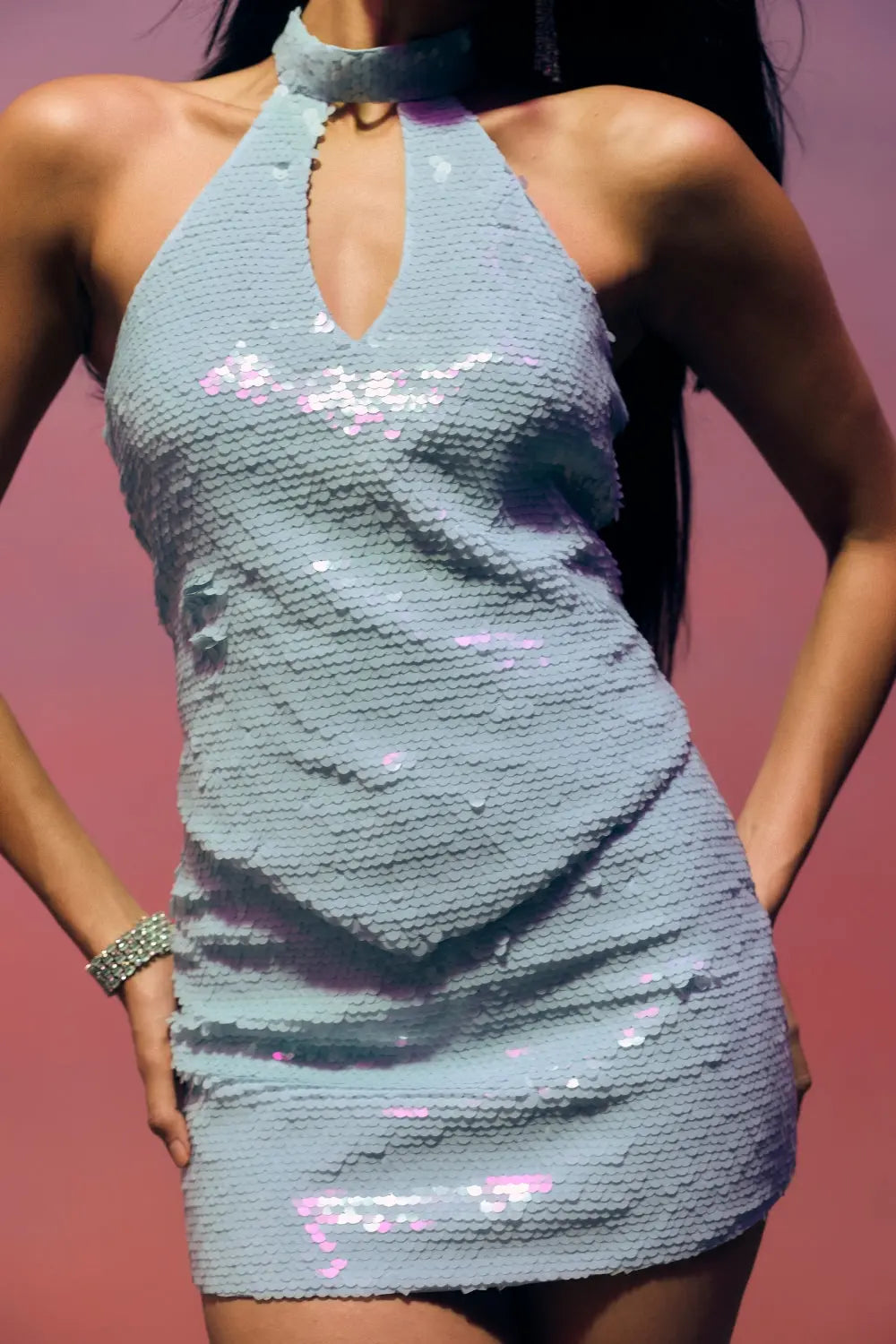 The Luminous Tide Skirt Ivoryrose.in