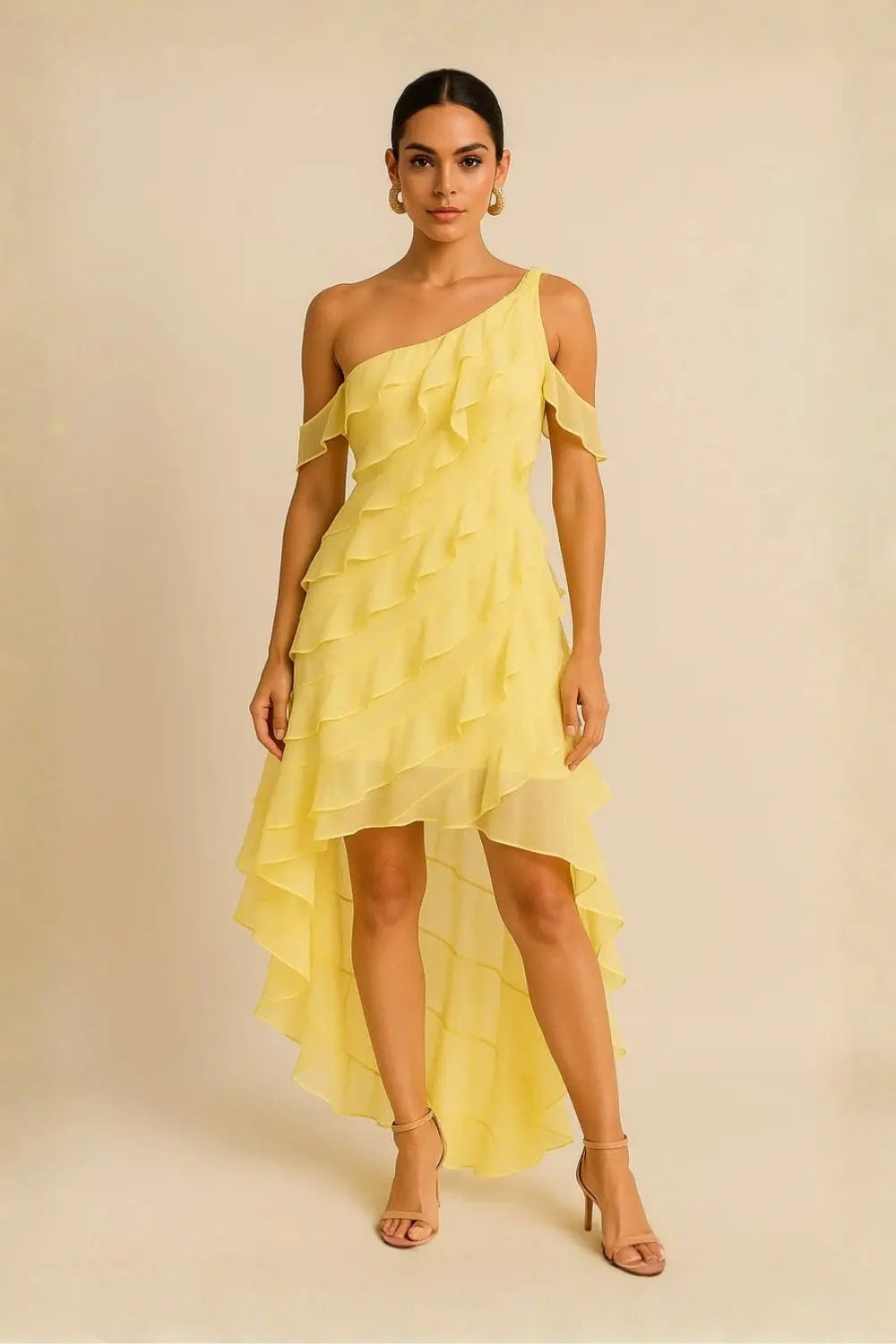 Lemon Meringue Dress Ivory Rose