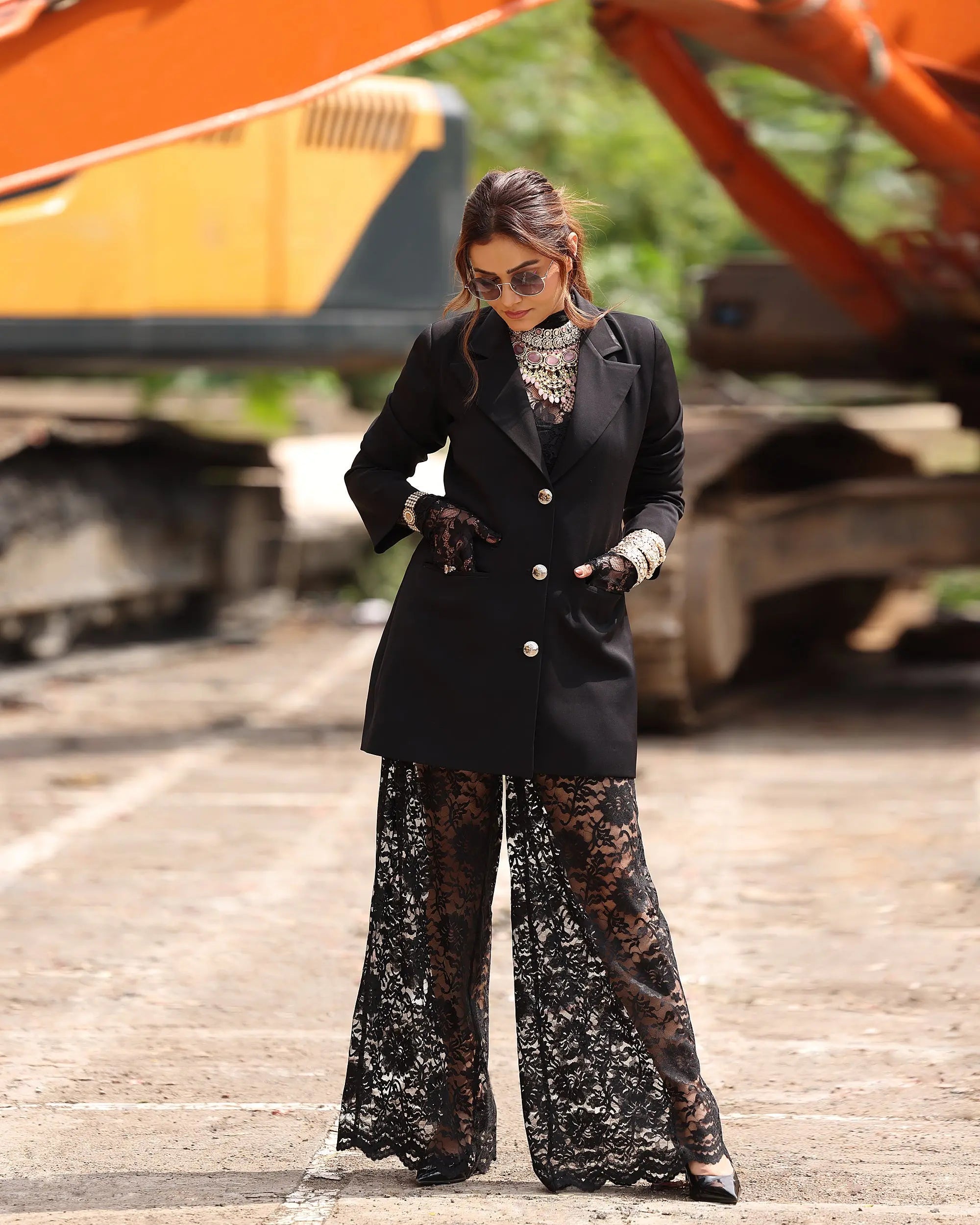 Rubina Dilaik In Our Noir Duality Ivory Rose