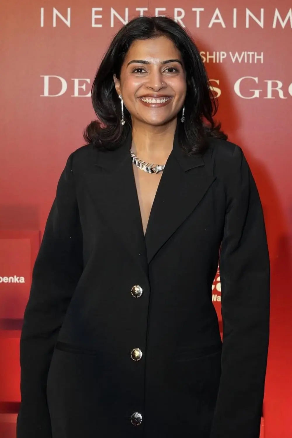 Sneha Menon Desai In Our Noir Duality Ivory Rose