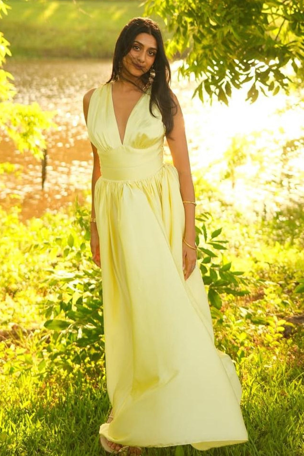 Shagun Patel In Our Golden Zest Ivory Rose