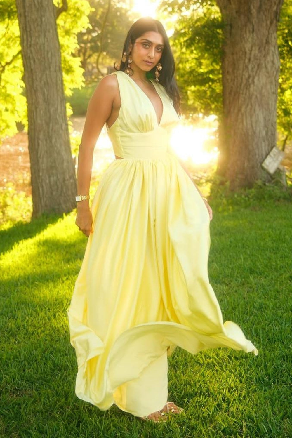 Shagun Patel In Our Golden Zest Ivory Rose