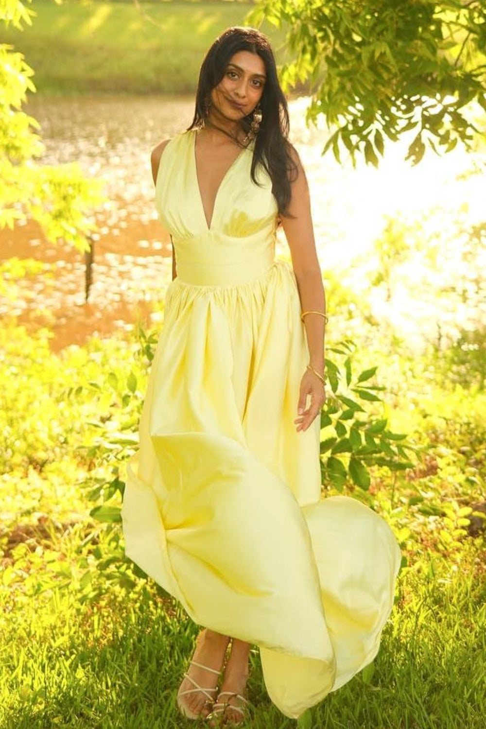 Shagun Patel In Our Golden Zest Ivory Rose