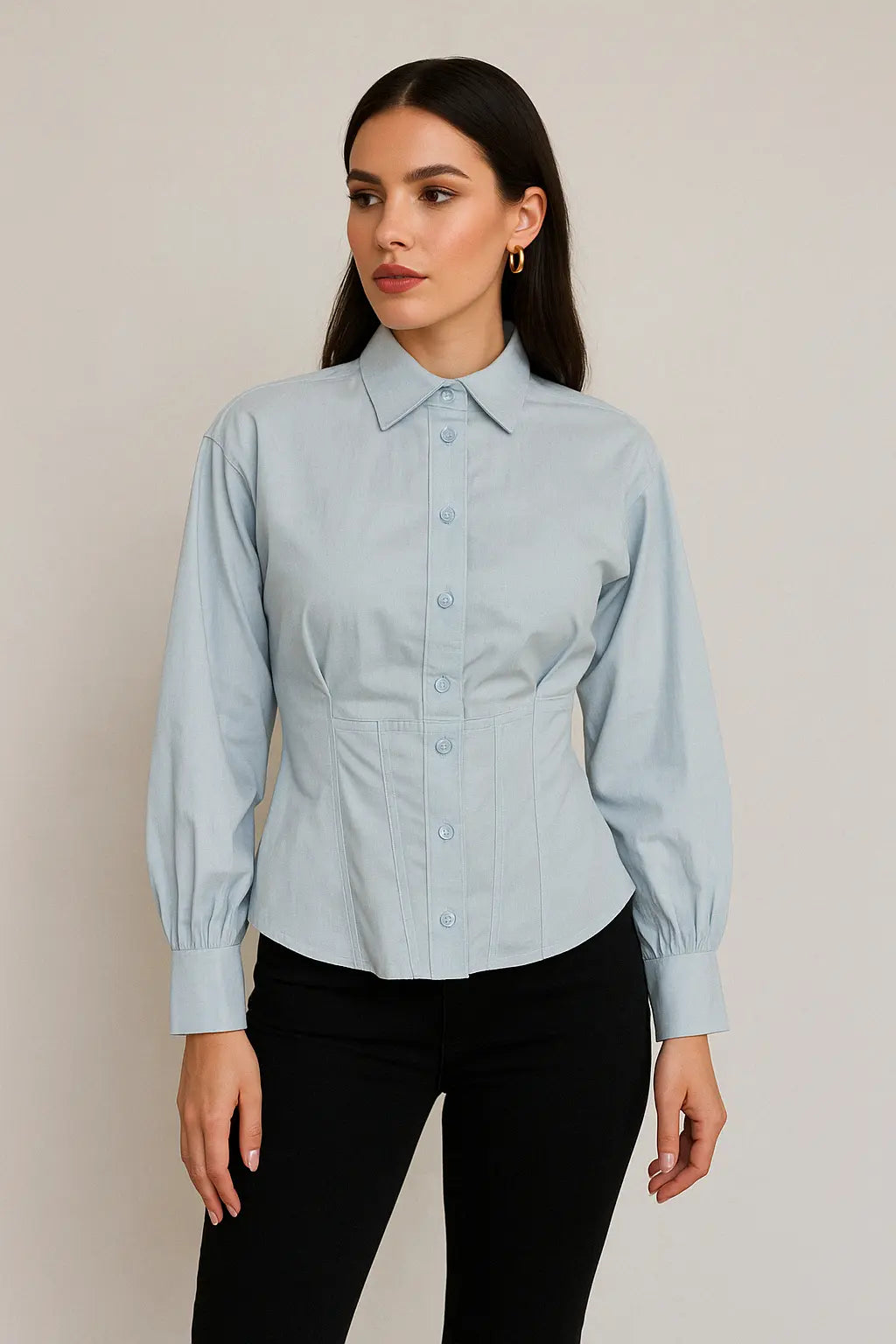 Powderline Shirt Ivory Rose