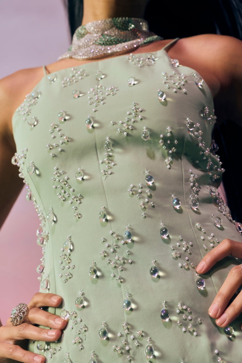 The Celestial Trace Top