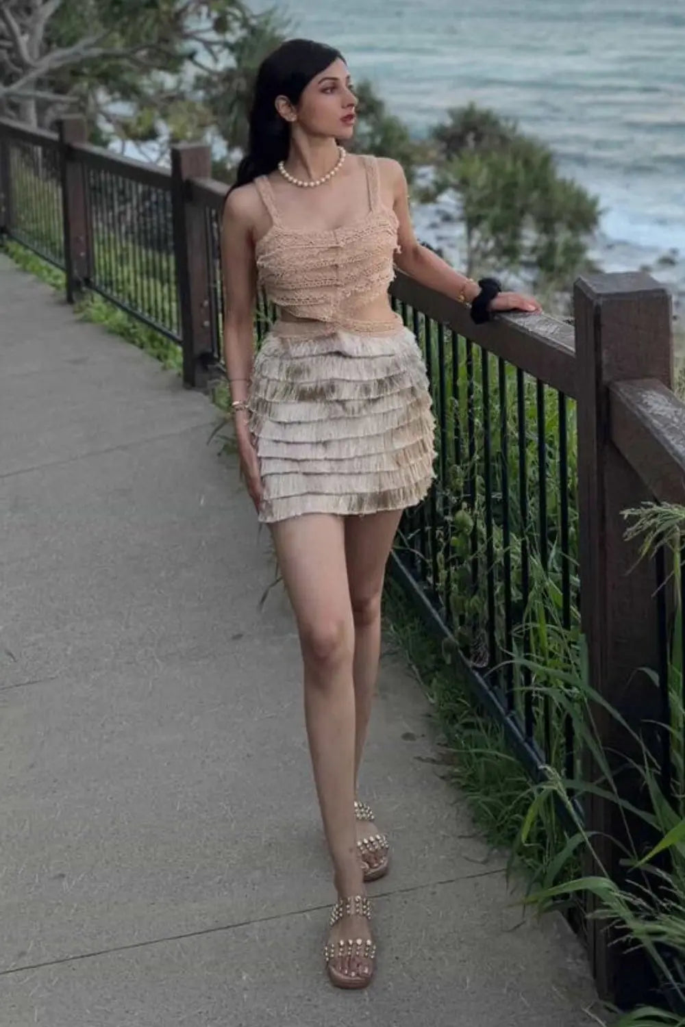 Parthvi Malik In Our Sandy Samba Ivory Rose