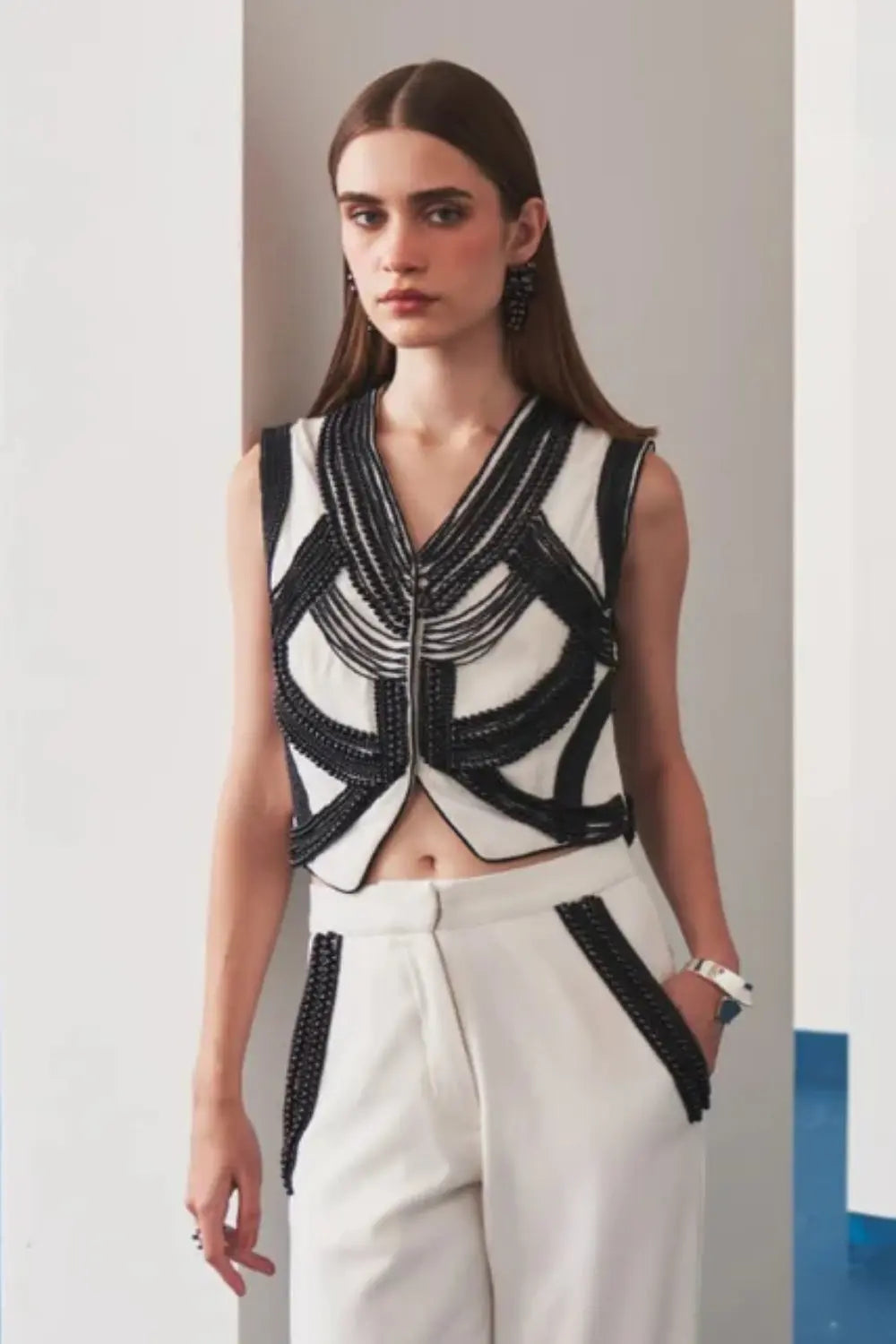Monochrome Matrix Set Ivory Rose