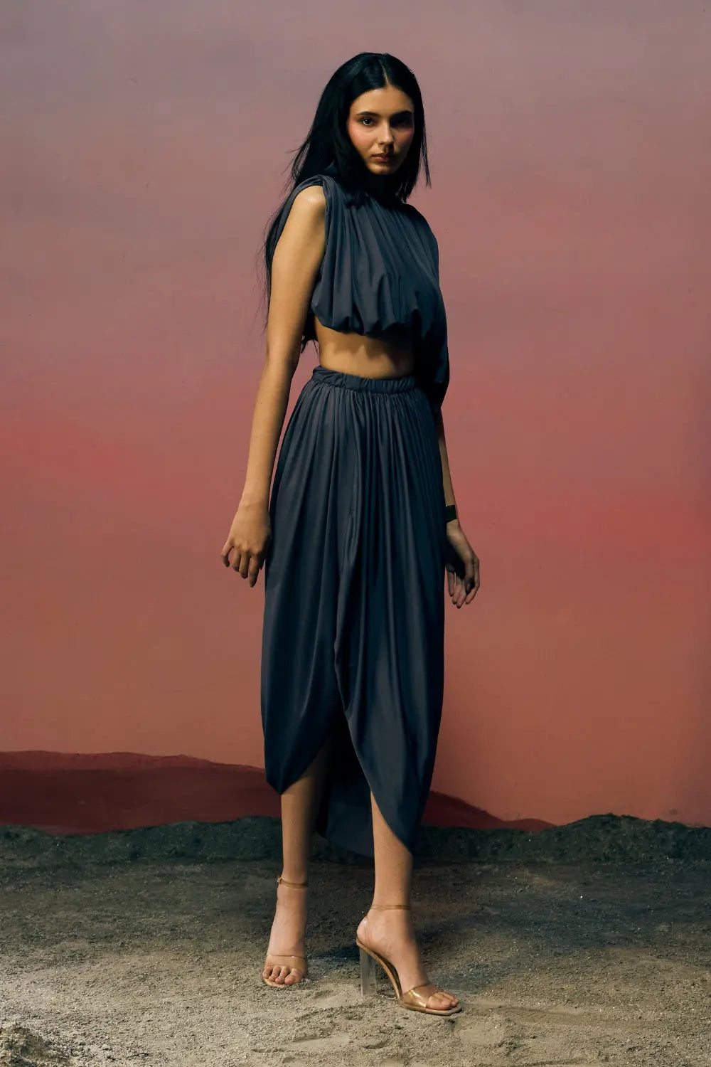 The Aveline Dress Ivoryrose.in