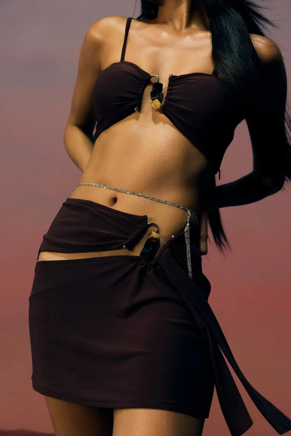 The Solara Skirt Ivoryrose.in