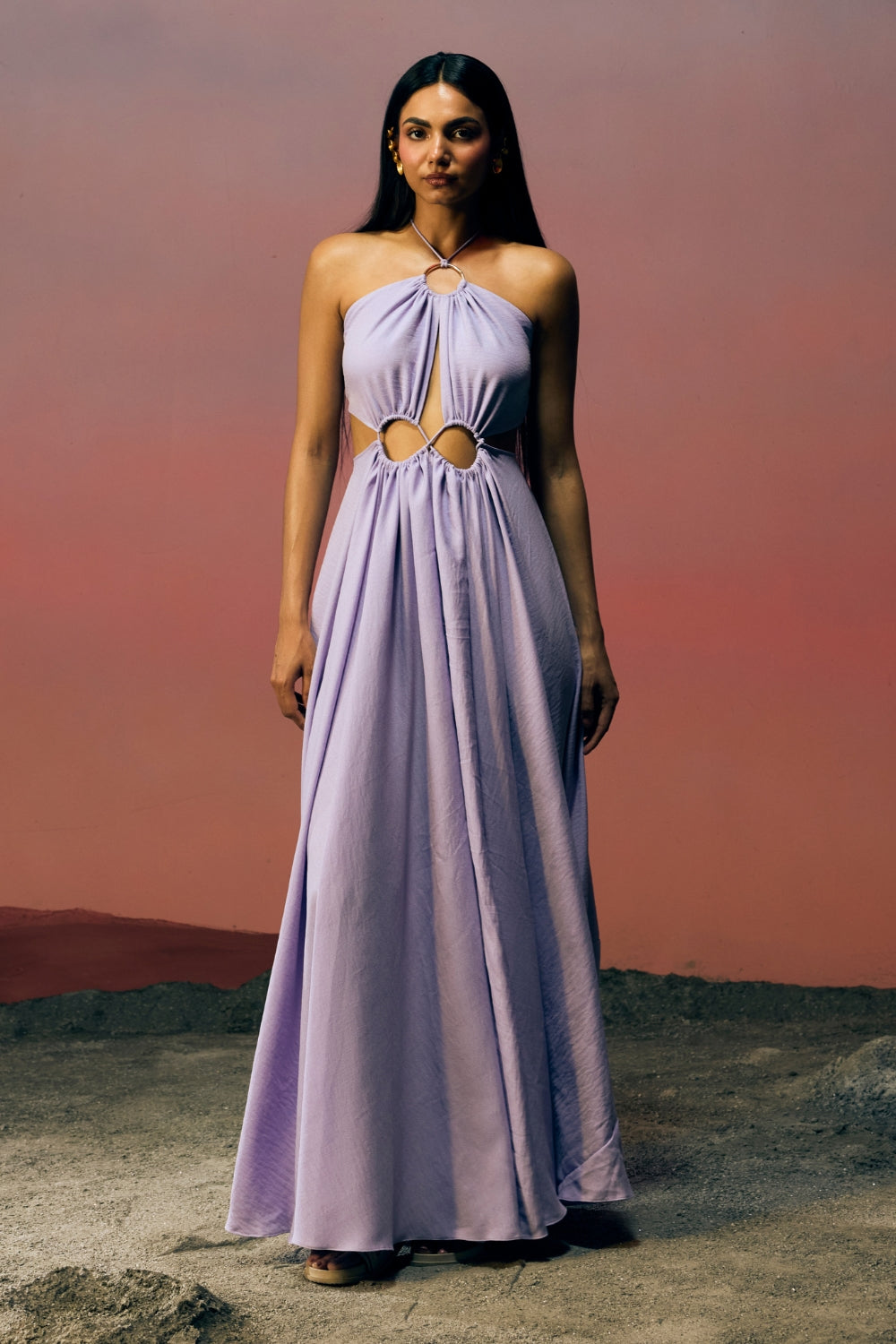 The Riviera Halo Dress