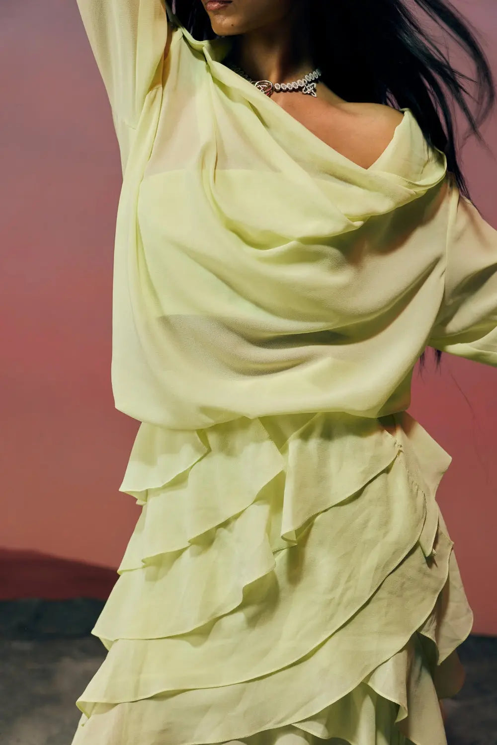 The Elara Dress Ivoryrose.in