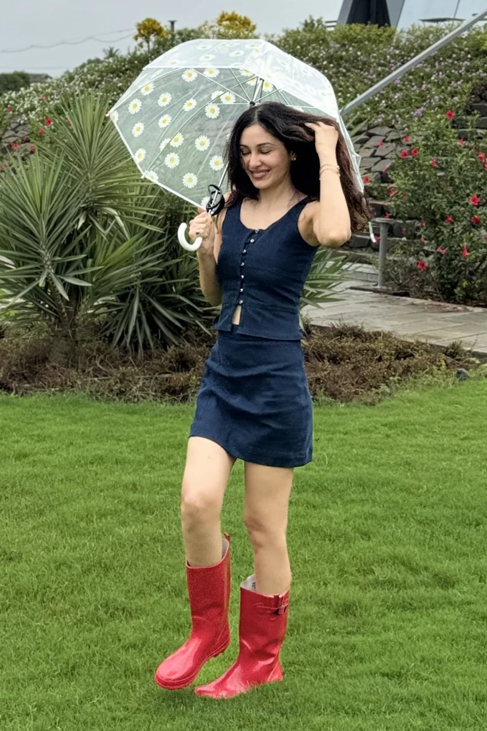 Pooja Chopra in our Obsidian Grace