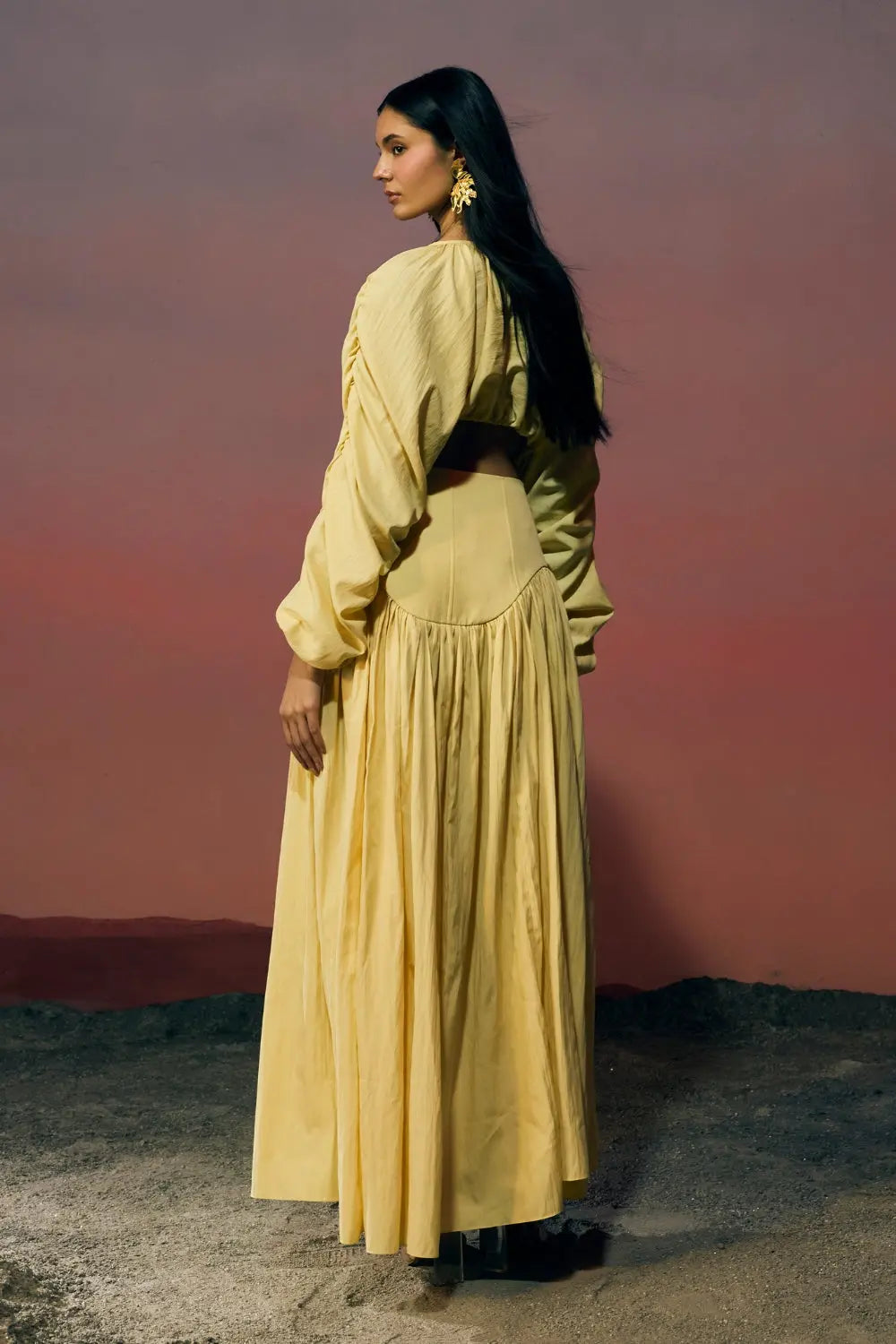 The Sunlit Drift Set Ivoryrose.in