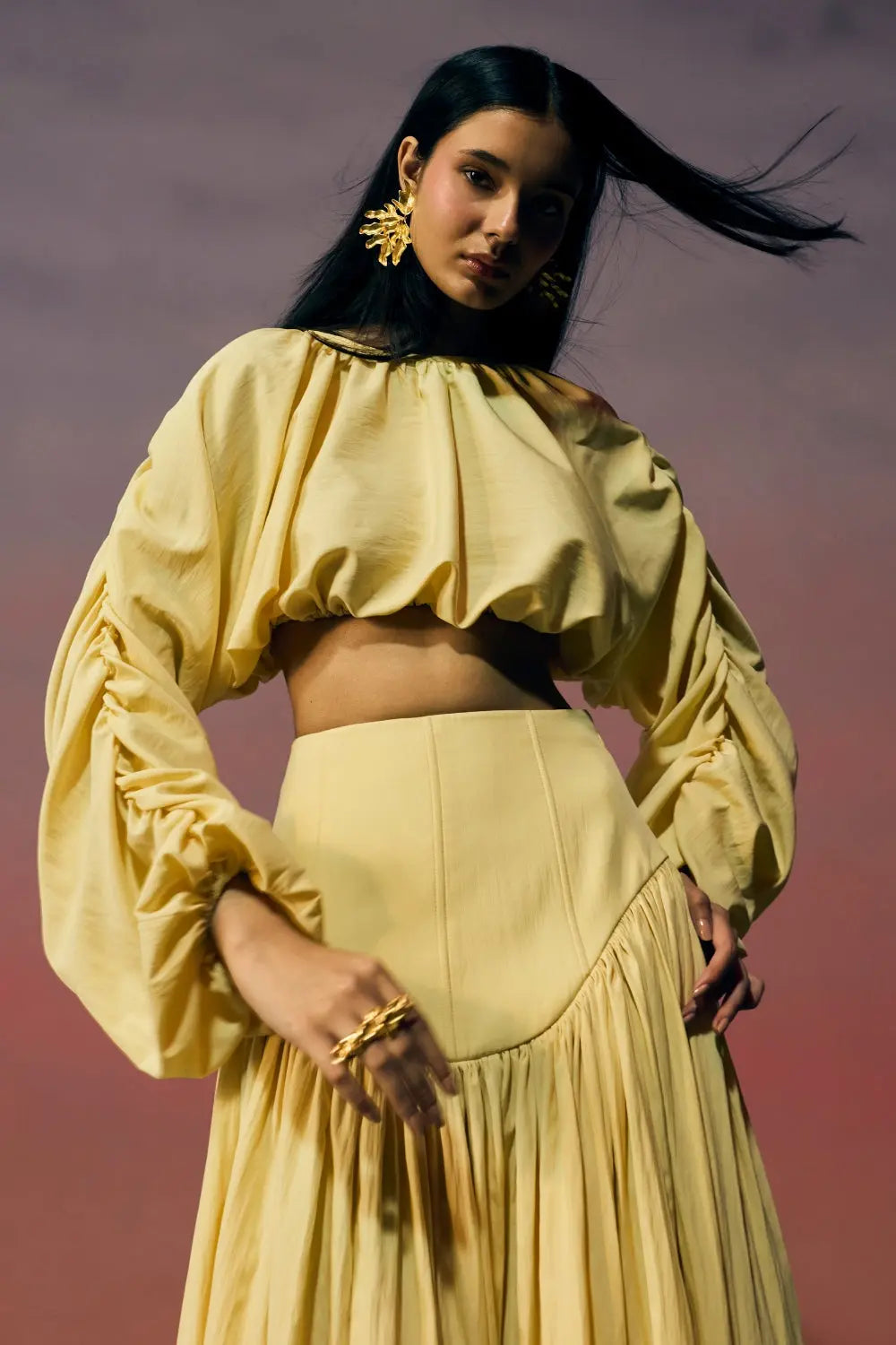 The Sunlit Drift Set Ivoryrose.in
