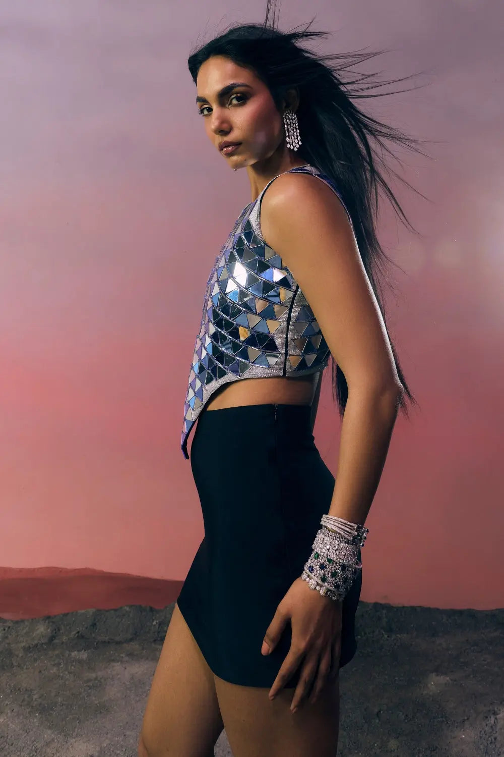 The Noctura Top Ivoryrose.in