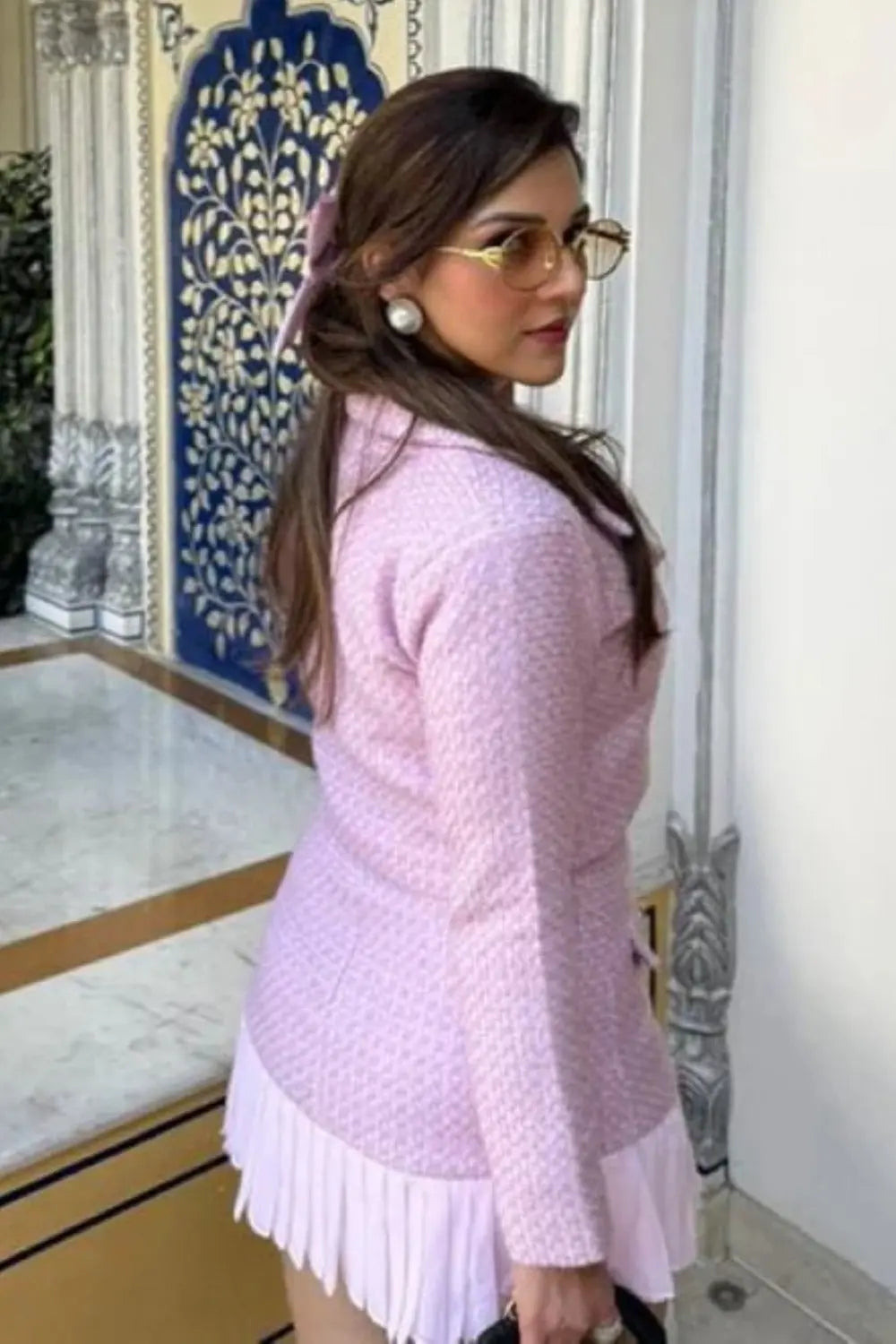 Mehreen Pirzadaa In Our Blush Reverie Ivory Rose