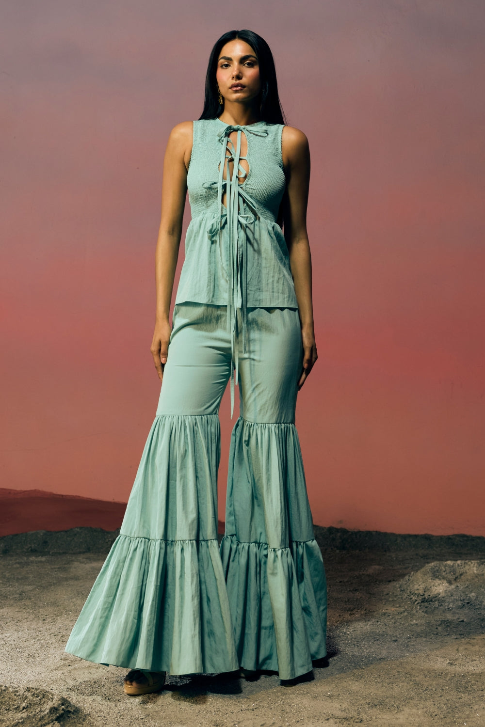 The Seafoam Drift Top