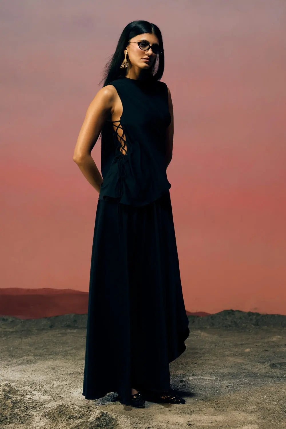 The Nocturne Top Ivoryrose.in
