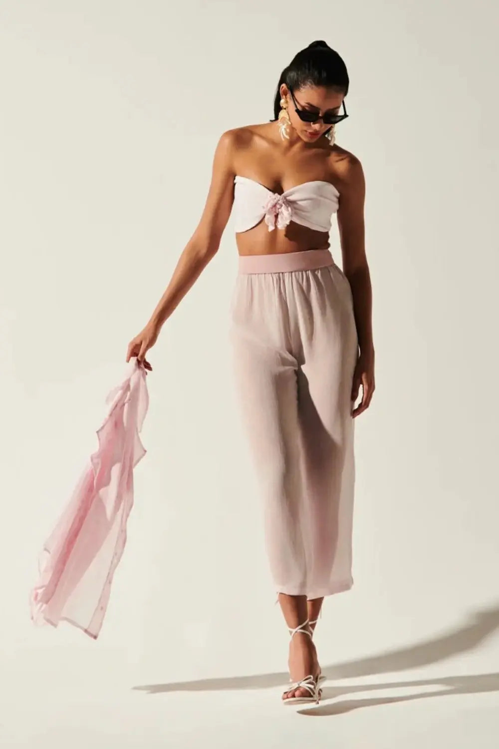 Ocean Wave Set Ivory Rose