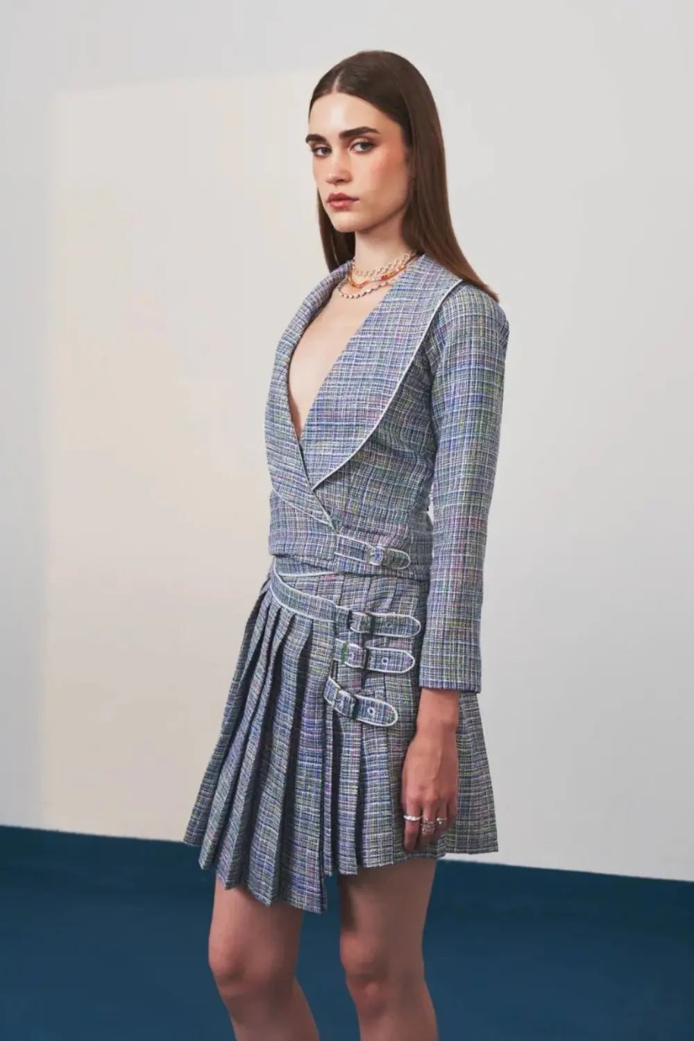 Twilight Tweed Set Ivory Rose