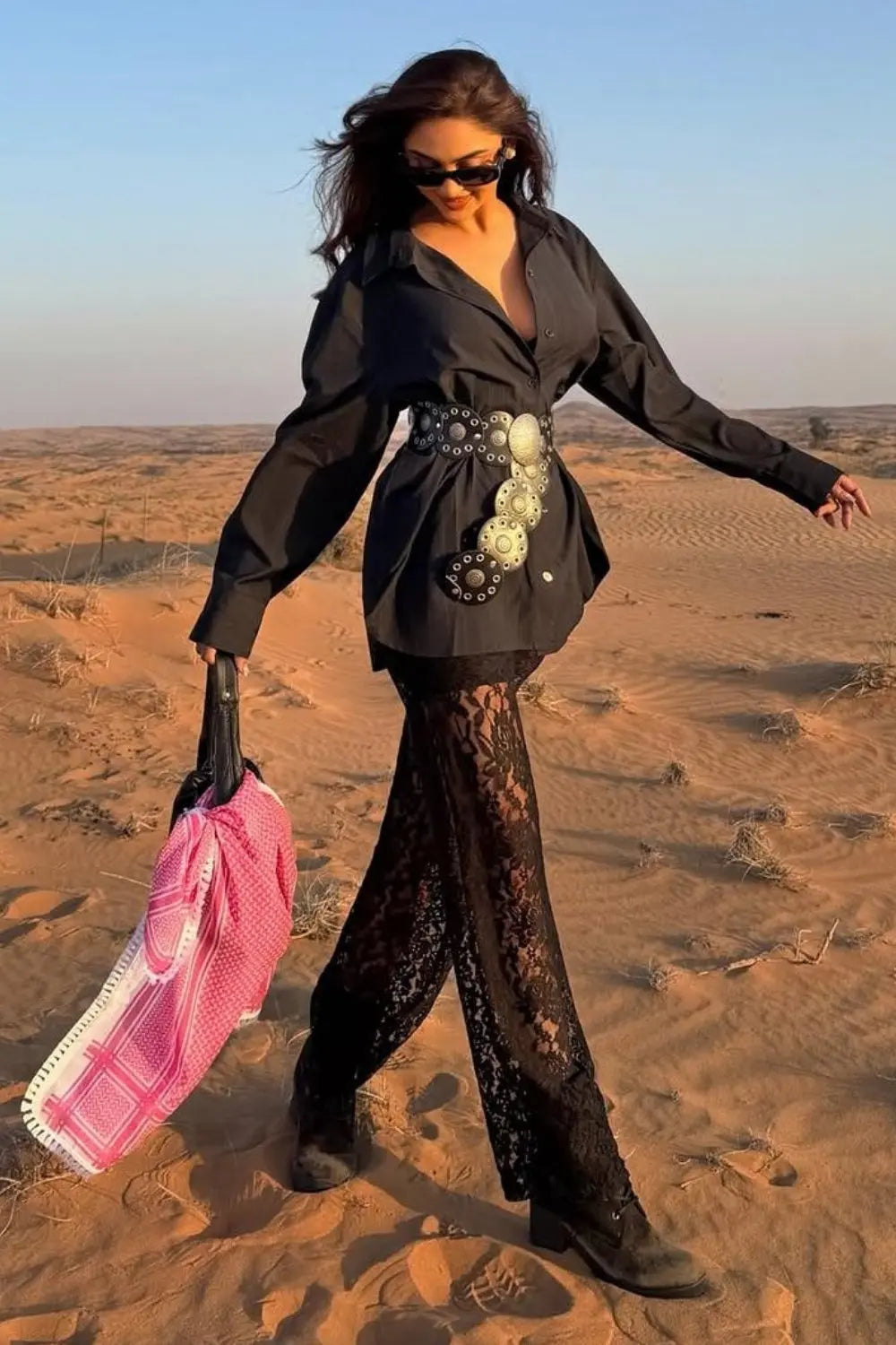 Krystle Dsouza In Our Noir Duality Ivory Rose
